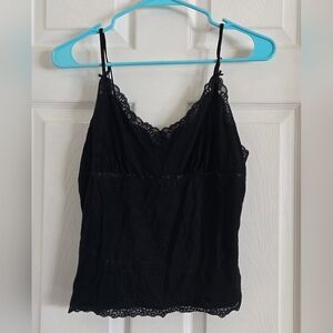 Apt. 9 Black Lace Cami Top
